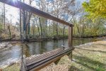 Swing with  river view